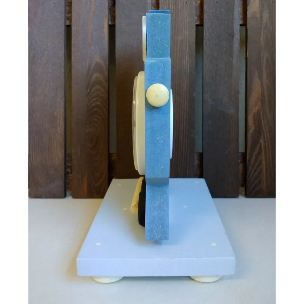 'Wish Upon a Star' Vintage Doodles Train Desk Clock for Nursery